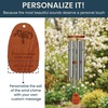 image:imageWoodstock Wind Chimes Personalized Amazing Grace 24 Mom Heart Bronze Chime Customized Gift for Mom Mothers Day Baby Shower Outdoor Patio Home Garden DecorSilver Forever