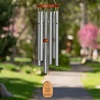 image:imageWoodstock Wind Chimes Personalized Amazing Grace 24 Mom Heart Bronze Chime Customized Gift for Mom Mothers Day Baby Shower Outdoor Patio Home Garden DecorSilver Dove