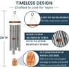 image:imageWoodstock Wind Chimes Personalized Amazing Grace 24 Mom Heart Bronze Chime Customized Gift for Mom Mothers Day Baby Shower Outdoor Patio Home Garden DecorSilver Cross