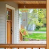 image:imageWoodstock Wind Chimes Personalized Amazing Grace 24 Mom Heart Bronze Chime Customized Gift for Mom Mothers Day Baby Shower Outdoor Patio Home Garden DecorSilver Faith