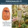 image:imageWoodstock Wind Chimes Personalized Amazing Grace 24 Mom Heart Bronze Chime Customized Gift for Mom Mothers Day Baby Shower Outdoor Patio Home Garden DecorSilver Tree