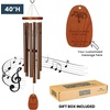 image:imageWoodstock Wind Chimes Personalized Amazing Grace 24 Mom Heart Bronze Chime Customized Gift for Mom Mothers Day Baby Shower Outdoor Patio Home Garden DecorBronze Forever