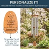 image:imageWoodstock Wind Chimes Personalized Amazing Grace 24 Mom Heart Bronze Chime Customized Gift for Mom Mothers Day Baby Shower Outdoor Patio Home Garden DecorSilver Dove