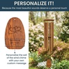 image:imageWoodstock Wind Chimes Personalized Amazing Grace 24 Mom Heart Bronze Chime Customized Gift for Mom Mothers Day Baby Shower Outdoor Patio Home Garden DecorBronze Double Heart