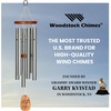 image:imageWoodstock Wind Chimes Personalized Amazing Grace 24 Mom Heart Bronze Chime Customized Gift for Mom Mothers Day Baby Shower Outdoor Patio Home Garden DecorSilver Cross