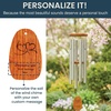 image:imageWoodstock Wind Chimes Personalized Amazing Grace 24 Mom Heart Bronze Chime Customized Gift for Mom Mothers Day Baby Shower Outdoor Patio Home Garden DecorSilver Double Heart