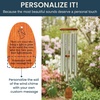 image:imageWoodstock Wind Chimes Personalized Amazing Grace 24 Mom Heart Bronze Chime Customized Gift for Mom Mothers Day Baby Shower Outdoor Patio Home Garden DecorSilver Angel