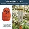 image:imageWoodstock Wind Chimes Personalized Amazing Grace 24 Mom Heart Bronze Chime Customized Gift for Mom Mothers Day Baby Shower Outdoor Patio Home Garden DecorSilver Tree