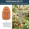 image:imageWoodstock Wind Chimes Personalized Amazing Grace 24 Mom Heart Bronze Chime Customized Gift for Mom Mothers Day Baby Shower Outdoor Patio Home Garden DecorSilver Faith