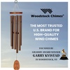 image:imageWoodstock Wind Chimes Personalized Amazing Grace 24 Mom Heart Bronze Chime Customized Gift for Mom Mothers Day Baby Shower Outdoor Patio Home Garden DecorBronze Double Heart