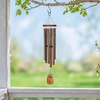 image:imageWoodstock Wind Chimes Personalized Pachelbel Canon Wind Chime for Outside 32 Medium Bronze Customized Tree of Life Wedding for Outdoor Patio Home Garden Decor PPCCB16