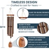 image:imageWoodstock Wind Chimes Personalized Pachelbel Canon Wind Chime for Outside 32 Medium Bronze Customized Tree of Life Wedding for Outdoor Patio Home Garden Decor PPCCB16