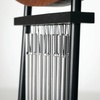 image:imageWoodstock Wind Chimes Tranquility Table Chime Silver Aluminum Solid Rods Small 9  Inch Tall Bell Percussion Instrument for Meditation Yoga Classrooms Offices Great for Awareness RelaxationTTC