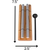 image:imageWoodstock Wind Chimes Zenergy Quintet Hand Bell Chime 5 Tone 85  Inch Bell Percussion Instrument for Meditation Yoga Classrooms Offices Great for Awareness Relaxation ZENERGY575