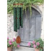 image:imageWoodstock Wind Chimes for Outside 24 Blue Dahlia Windchime Outdoor Garden or Patio Decor and Memorial Gift GCBDIvy