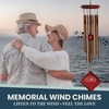 image:imageWoodstock Wind Chimes for Outside Garden Decor Outdoor Decor for Your Patio and Front Porch 14 Bronze Wind Chime Wind Chimes of Mercury Encore Collection DCB14