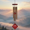 image:imageWoodstock Wind Chimes for Outside Garden Decor Outdoor Decor for Your Patio and Front Porch 14 Bronze Wind Chime Wind Chimes of Mercury Encore Collection DCB14