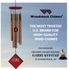 image:imageWoodstock Wind Chimes for Outside Garden Decor Outdoor Decor for Your Patio and Front Porch 14 Bronze Wind Chime Wind Chimes of Mercury Encore Collection DCB14