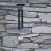 image:imageWoodstock Wind Chimes for Outside Garden Decor Outdoor Decor for Your Patio and Porch 16 Woodstock Crystal Meditation Black Wind Chimes Gifts CCMK