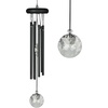 image:imageWoodstock Wind Chimes for Outside Garden Decor Outdoor Decor for Your Patio and Porch 16 Woodstock Crystal Meditation Black Wind Chimes Gifts CCMK