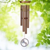 image:imageWoodstock Wind Chimes for Outside Garden Decor Outdoor Decor for your Patio and Front Porch 26 Equestrian Spirit Chime Bronze Wind Chime Gifts ESC