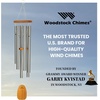 image:imageWoodstock Wind Chimes for Outside Garden Decor Outdoor and Patio Decor Front Porch Decor 36 Silver Woodstock Chimes Original Wind Chime Chimes of Olympos Wind Chimes OWS