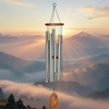 image:imageWoodstock Wind Chimes for Outside Garden Patio Porch and Outdoor Dcor 39 Magical Mystery Chimes Butterflys Farewell Silver Wind Chime Gifts MMBF