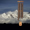 image:imageWoodstock Wind Chimes for Outside Garden Patio Porch and Outdoor Decor 24 Inspirational Tibetain Prayer Wind Chime Bronze Wind Chimes Gifts TPCBR
