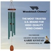 image:imageWoodstock Wind Chimes for Outside Garden Patio Porch and Outdoor Decor 32 Pachelbel Canon Chime Bronze Wind Chime Gifts PCCBGreen