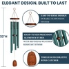 image:imageWoodstock Wind Chimes for Outside Garden Patio Porch and Outdoor Decor 32 Pachelbel Canon Chime Bronze Wind Chime Gifts PCCBGreen