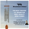 image:imageWoodstock Wind Chimes for Outside Garden Patio Porch and Outdoor Decor 39 Magical Mystery Chimes Taj Mahal Silver Wind Chime ChristmasHanukkah Gifts MMTMTaj Mahal
