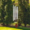 image:imageWoodstock Wind Chimes for Outside Garden Patio Porch and Outdoor Decor 39 Magical Mystery Chimes Taj Mahal Silver Wind Chime ChristmasHanukkah Gifts MMTMAmazing Grace