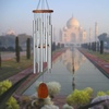 image:imageWoodstock Wind Chimes for Outside Garden Patio Porch and Outdoor Decor 39 Magical Mystery Chimes Taj Mahal Silver Wind Chime ChristmasHanukkah Gifts MMTMTaj Mahal