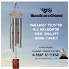 image:imageWoodstock Wind Chimes for Outside Outdoor Decor Garden Patio and Front Porch Decor 28 Memorial Sympathy Wind Chimes Amazing Grace Wind Chime Stained Glass Cross Christmas Gifts AGSChime