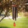 image:imageWoodstock Wind Chimes for Outside Outdoor Decor Garden and Patio Decor Chime Medium 24 Gold Vein Wind Chime DEGVLength 24