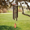 image:imageWoodstock Wind Chimes for Outside Outdoor Decor Garden and Patio Decor Chime Medium 24 Gold Vein Wind Chime DEGVLength 34