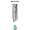 image:imageWoodstock Wind Chimes for Outside Outdoor Decor Patio and Garden Decor for Outside Front Porch Decor 24 Beachcomber Wind Chime Gracious Green Decorative Wind Chime BCGGGracious Green