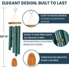 image:imageWoodstock Wind Chimes for Outside Outdoor Decor for Your Patio and Front Porch Garden Decor 24 SeaScapes Wind Chime Medium Size Seafoam Green SSCSGM24Inch