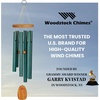 image:imageWoodstock Wind Chimes for Outside Outdoor Decor for Your Patio and Front Porch Garden Decor 24 SeaScapes Wind Chime Medium Size Seafoam Green SSCSGM24Inch
