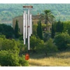 image:imageWoodstock Wind Chimes for Outside Outdoor Decor for Your Patio and Front Porch Garden Decor 33 Silver Wind Chime Woodstock Adagio Chime  Spanish Garden ADSG