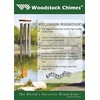 image:imageWoodstock Wind Chimes for Outside Outdoor Decor for Your Patio and Front Porch Garden Decor 68 Silver Deep Toned Wind Chime Woodstock Windsinger Wind Chimes of Apollo WWAS