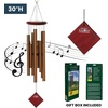 image:imageWoodstock Wind Chimes of Orion Wind Chimes for Outside 30 Bronze Medium Tone Wind Chime Dcor for Outdoor Garden Patio Porch Encore Collection