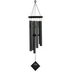 image:imageWoodstock Wind Chimes of Pluto Chimes for Outside 27 Black Wood Small Light Sound Chime Dcor for Outdoor Garden Patio Porch Encore Collection