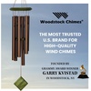 image:imageWoodstock Wind Chimes of Pluto Wind Chimes for Outside 27 Green Small Light Sound Chime Dcor for Outdoor Garden Patio Porch Encore Collection