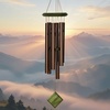 image:imageWoodstock Wind Chimes of Pluto Wind Chimes for Outside 27 Green Small Light Sound Chime Dcor for Outdoor Garden Patio Porch Encore Collection