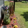 image:imageWoodstock Wind Chimes of the Eclipse Chimes for Outside 40 Bronze Large Deep Tone Chime Dcor for Outdoor Garden Patio Porch Encore CollectionBronze
