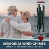 image:imageWoodstock Wind Chimes of the Eclipse Chimes for Outside 40 Bronze Large Deep Tone Chime Dcor for Outdoor Garden Patio Porch Encore CollectionEvergreen