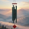 image:imageWoodstock Wind Chimes of the Eclipse Chimes for Outside 40 Bronze Large Deep Tone Chime Dcor for Outdoor Garden Patio Porch Encore CollectionEvergreen