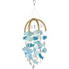 image:imageWoodstock Chimes Asli Arts Collection Fish Capiz Chime 20 Round Capiz Wind Chimes for Outdoor Patio Home or Garden Dcor CCFRCCFR