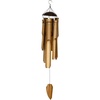 image:imageWoodstock Chimes Asli Arts Collection Half Coconut Bamboo Chime Medium 25 Classic Bamboo Wind Chimes for Outdoor Patio Home or Garden Dcor C107